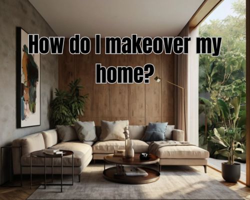 a home undergone makeover