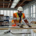 a roofer doing costing