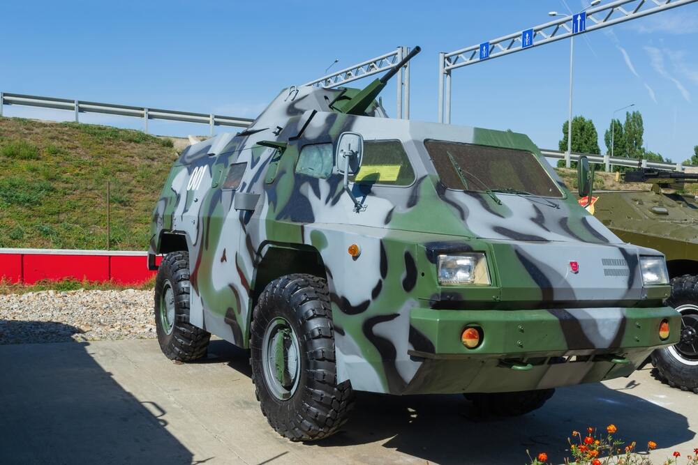 International military car transport