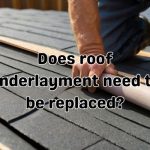 underlayment replacement work