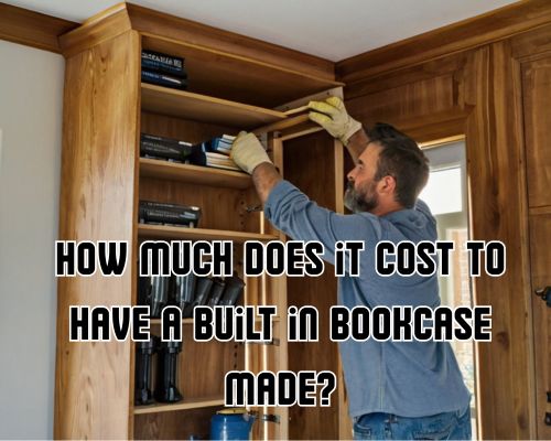Corner bookshelf makes smart use of space.