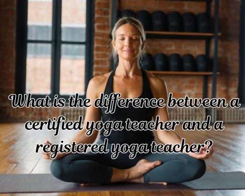 a certified yoga teacher