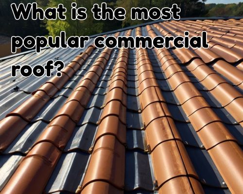a common commercial roof