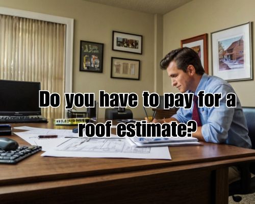 Roofer compares supplier quotes.